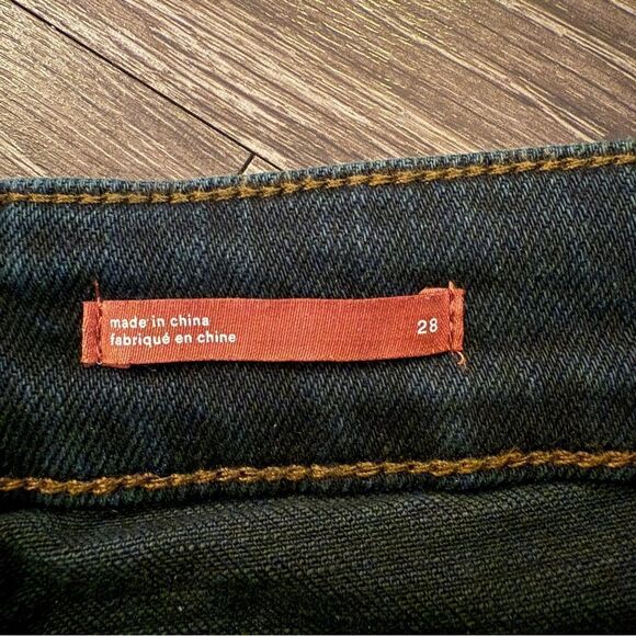 Pilcro Dark Wash Flare Jeans - Picture 5 of 8